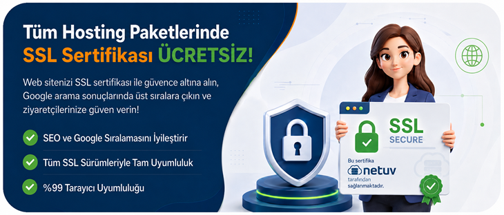 Netuv SSL Sertifikası Netuv SSL Sertifikası